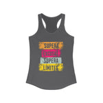 Motivational Women's Racerback Tank Top - "Supera Excusas, Supera Límites"