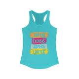 Motivational Women's Racerback Tank Top - "Supera Excusas, Supera Límites"