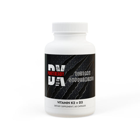 Vitamin K2 + D3 Supplement (60 Capsules)