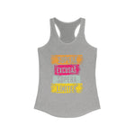 Motivational Women's Racerback Tank Top - "Supera Excusas, Supera Límites"